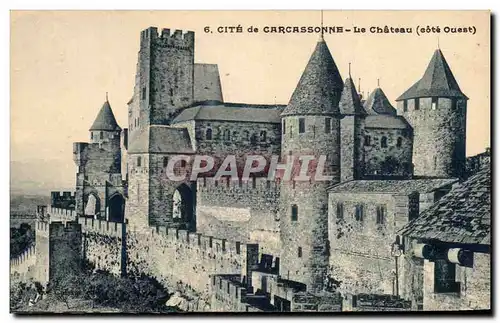 Cartes postales Cite de Carchassonne Le Chateau