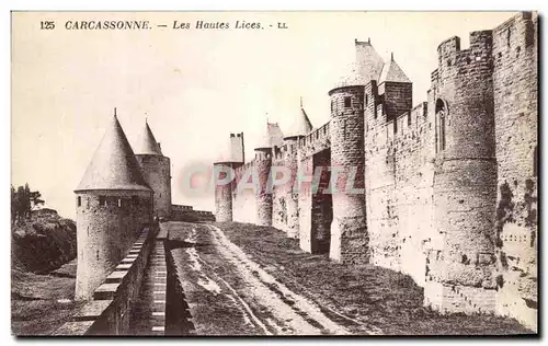 Cartes postales Carcassonne Les hautes Lices