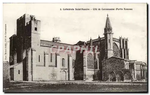Cartes postales Cathedrale Saint Nazaire Cite de Carcassonne