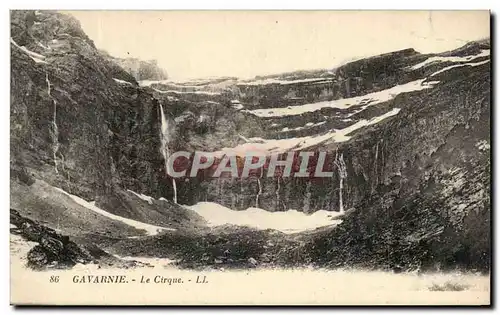 Cartes postales Gavarnie Le Cirque