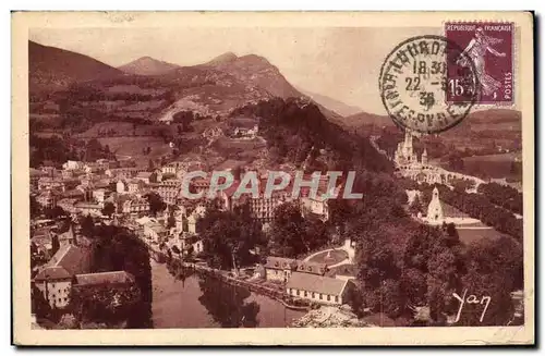 Cartes postales Lourdes Vue generale Prise Du Chateau Fort