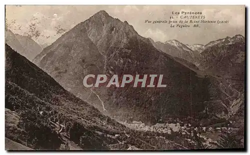 Ansichtskarte AK Les Pyrenees Vue generale prise de la Reine Hortense Le Peguere