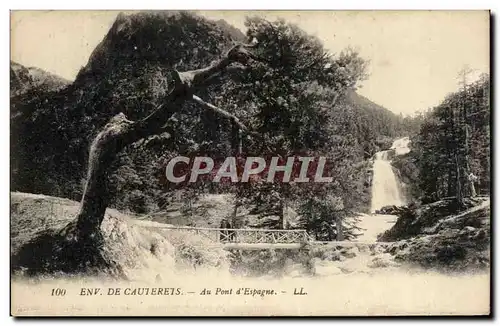 Cartes postales Environs de Cauterets Au Pont d&#39Espagne