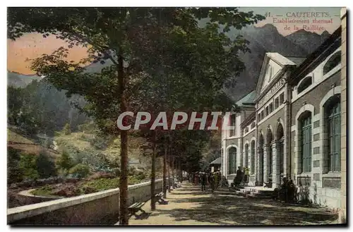 Cartes postales Cauterets Etablisement Thermal de la Raillere