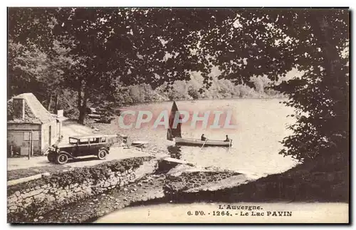 Ansichtskarte AK L&#39Auvergne Le Lac Pavin