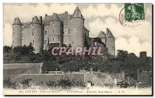 Cartes postales Luynes Le Chateau Facade Sud Ouest