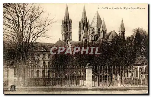 Cartes postales Caen Abside de l&#39Eglise Saint Etienne