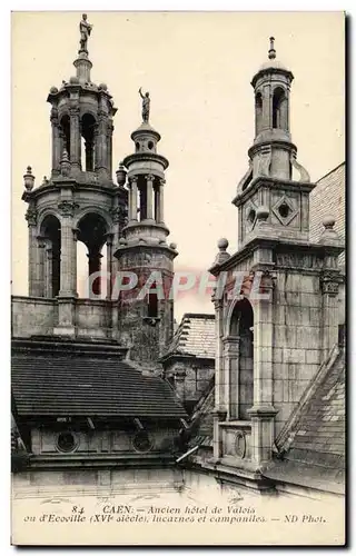 Ansichtskarte AK Caen Ancien hotel de valois