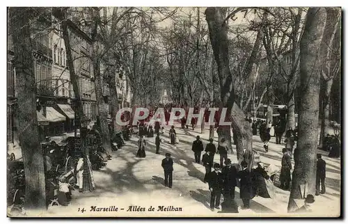 Cartes postales Marseille Allees de Meilhan