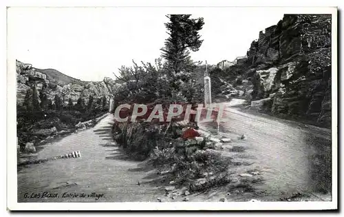 Ansichtskarte AK Les Baux Entree du Village