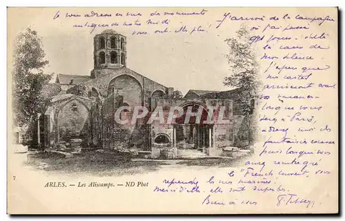 Cartes postales Arles Les Aliscamps