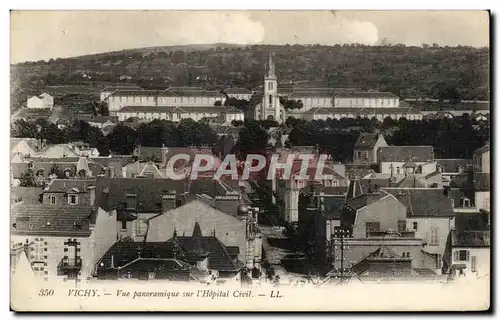 Ansichtskarte AK Vichy Vue Panoramique Sur L&#39Hopital Civil