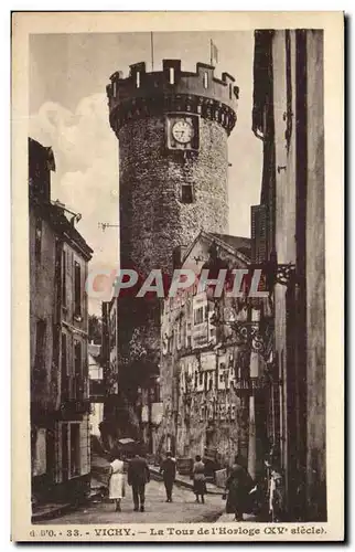 Cartes postales Vichy La Tour De I&#39Horloge