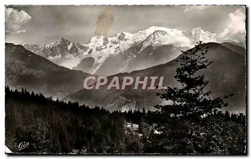 Cartes postales Plateau D'Assy Le Mont Blanc