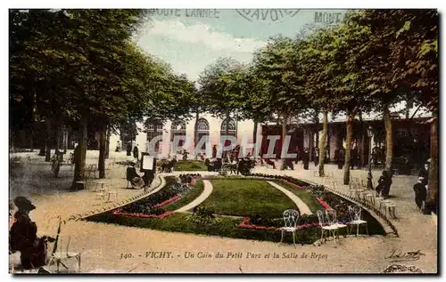 Cartes postales Vichy Un Coin Du Petit Pare Et Le Salle de repos