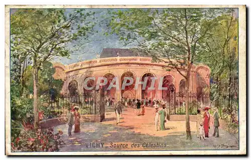 Cartes postales Vichy Source Des Celestins