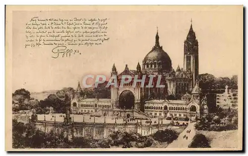 Cartes postales Lisieux Projet de la basilique de Sainte Therese de l&#39enfant Jesus