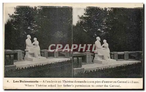 Cartes postales Les Buissonnets Therese Demanda A Son Pere Lisieux