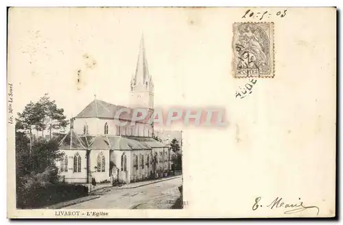 Cartes postales Livarot L&#39Eglise