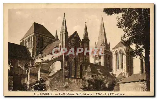 Cartes postales Lisieux Cathedrale Saint Pierre