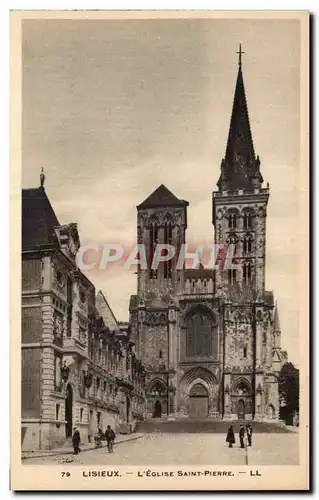 Cartes postales Lisieux L&#39Eglise Saint Pierre