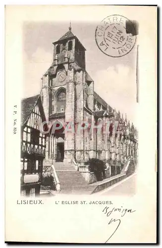 Cartes postales Lisieux L&#39Eglise st Jacques