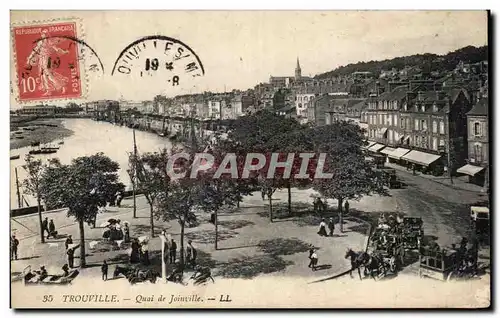 Cartes postales Trouville Quai De Joinville