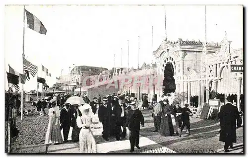 Cartes postales Trouville Les Planches devant l&#39Eden