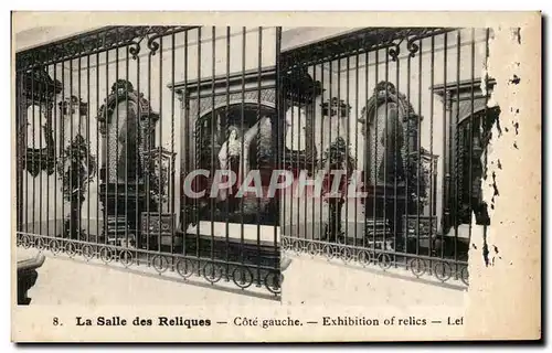 Cartes postales La Salle Des Relique Cote Gauche Lisieux