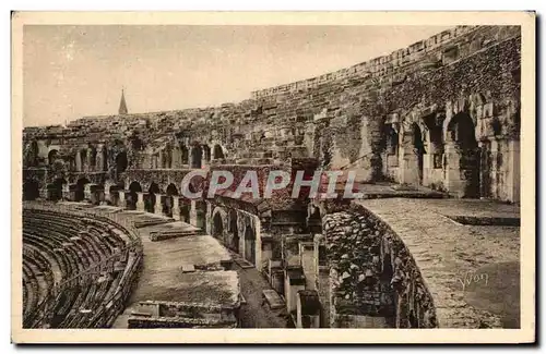 Cartes postales Nimes L'Lnterieur Des Arenes