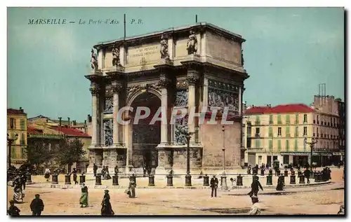 Cartes postales Marseille La Porte d&#39Aix