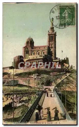 Ansichtskarte AK Marsellie Notre Dame de la Garde