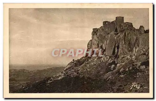 Ansichtskarte AK La Douce France Paysages Et Pierres De Provence Les Ruines du Chateau des Baux