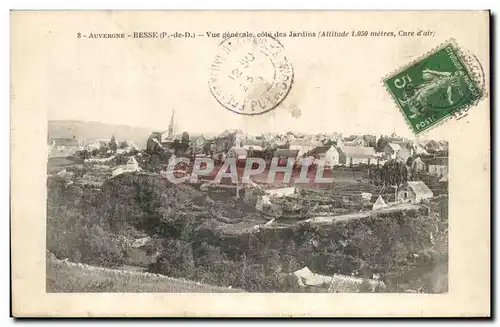 Cartes postales L&#39Auvergne Besse Vue Generale cote des Jardins