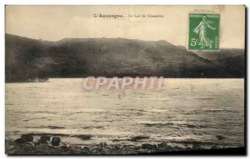 Cartes postales L&#39Auvergne Le Lac Chambon