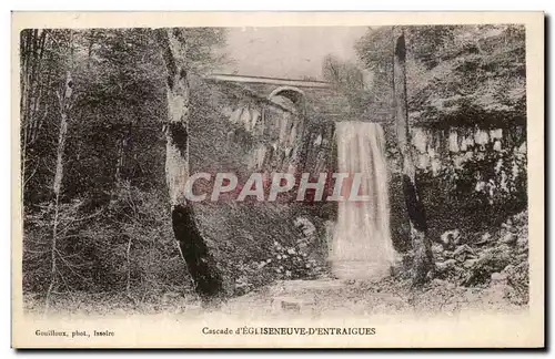 Cartes postales Cascade d&#39Egliseneuve D&#39Entraigues