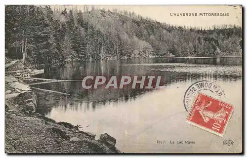 Cartes postales L&#39Auvergne Pittoresque Le lac Pavin