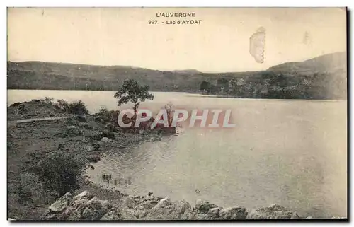 Cartes postales L&#39Auvergne Lac d&#39Aydat