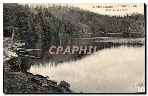 Ansichtskarte AK L&#39Auvergre Pittoresque Le Lac Pavin