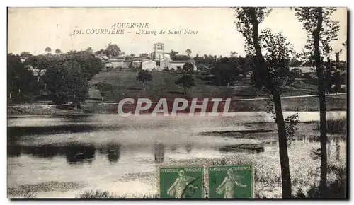 Ansichtskarte AK Auvergne Courpiere L&#39Etang de Saint Flour