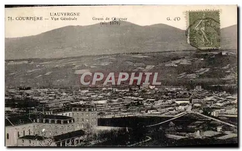 Cartes postales L&#39 Auvergne Courriere vue Generale