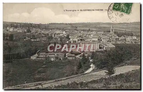 Ansichtskarte AK L&#39 Auvergne st Germain l&#39Herm vue generale