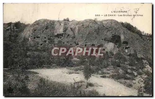 Cartes postales L&#39Auvergne Le Chaix Les Grottes de Jonas