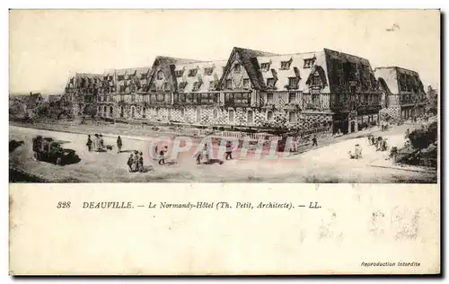 Cartes postales Deauville Le Normandy Hotel