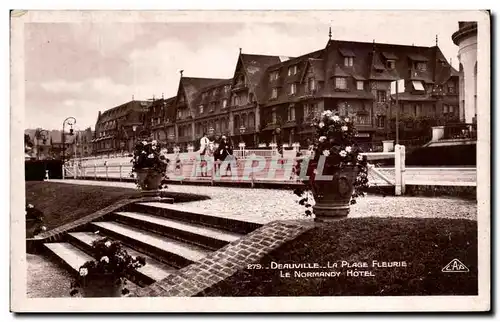 Cartes postales Deauville La Plage Fleurie Le Normandy Hotel