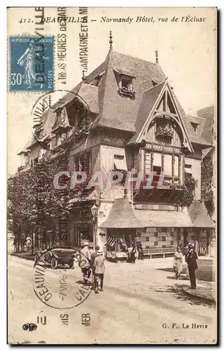 Cartes postales Deauville Normandy Hotel rue de l&#39Ecluse