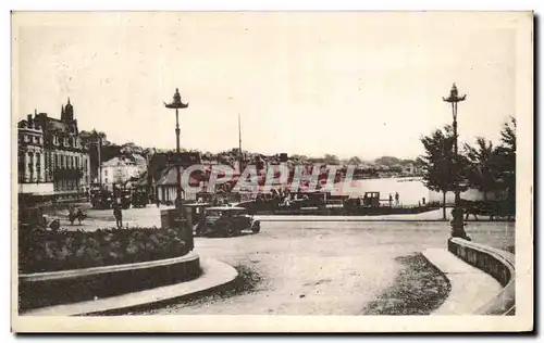 Ansichtskarte AK Trouville La Reine des Plages Vue generale prise du perron du Casino The Queen of Beaches