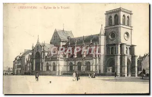 Cartes postales Cherbourg Eglise de la Trinite