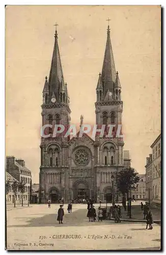 Cartes postales Cherbourg L&#39Eglise du Voeu