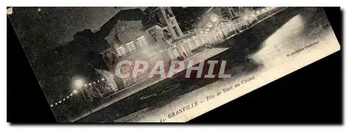 Cartes postales Granville Fete de Nuit au Casino